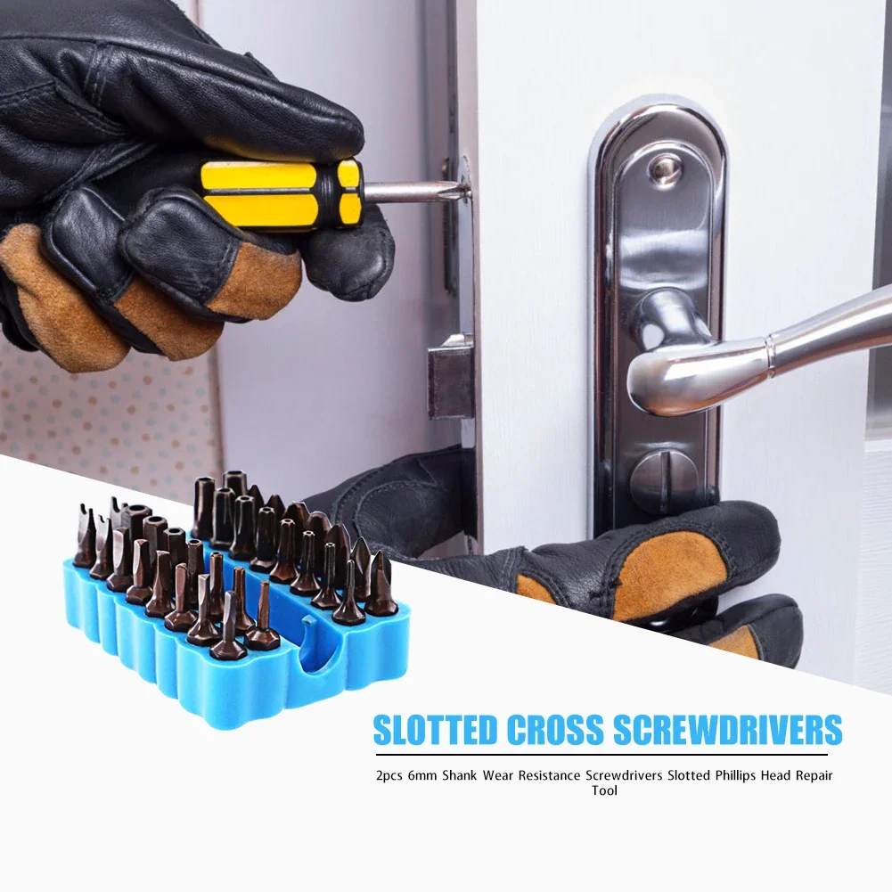 Screwdriver Wrench Hexagonal Shank Bits Organizer Repair Tools Storage Box 2pcs Multi-functional (excluding batch head)
Screwdriver Wrench Hexagonal Shank Bits Organizer Repair Tools Storage Box 2pcs Multi-functional (excluding batch head)