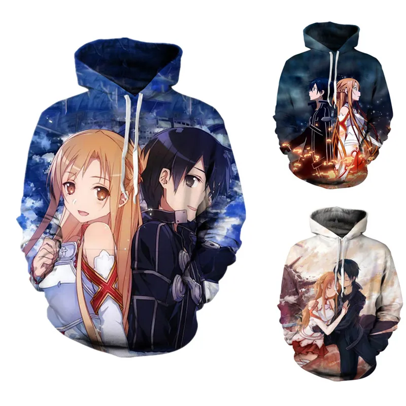 Kirigaya Kazuto Sword Art Online Japanese Anime Cosplay Costumes Pullover Tops Sweatshirt Hoodie Hoodies Halloween
Kirigaya Kazuto Sword Art Online Japanese Anime Cosplay Costumes Pullover Tops Sweatshirt Hoodie Hoodies Halloween