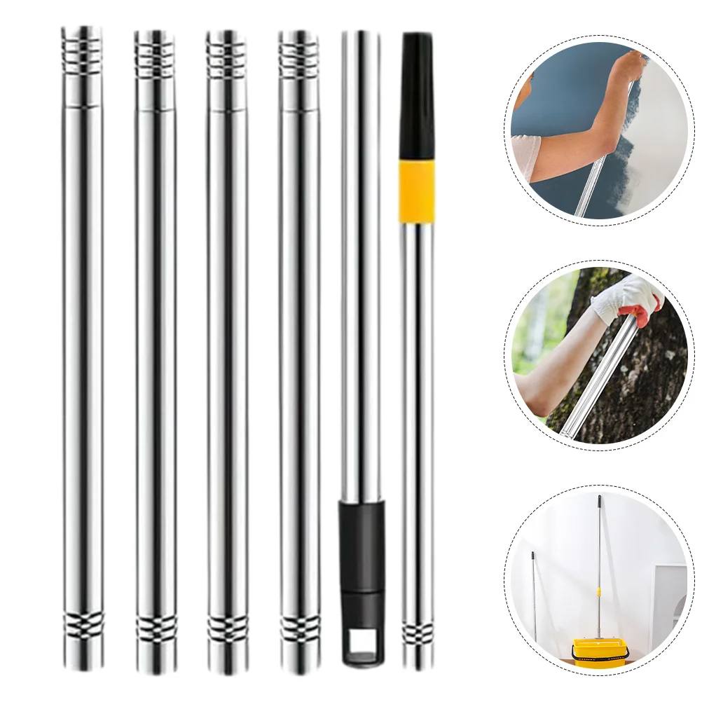 

Telescopic Rollers for Cleaning Paint Brush Extension Rod Paint Brush Roller Handle Extendable Rod New