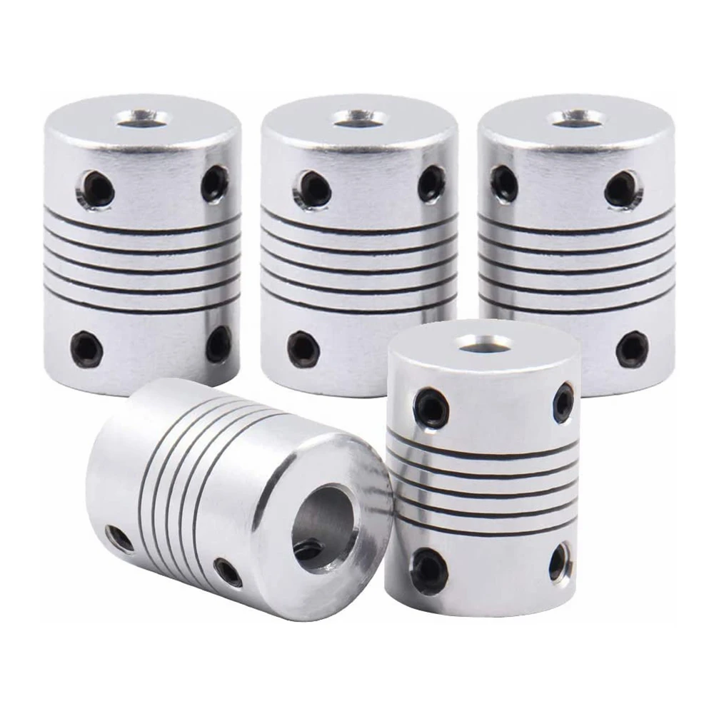 1PC Flexible Coupling Aluminum Alloy Connector Shaft Coupler for 17 Stepper Motors, RepRap 3D Printer or CNC Machine
1PC Flexible Coupling Aluminum Alloy Connector Shaft Coupler for 17 Stepper Motors, RepRap 3D Printer or CNC Machine