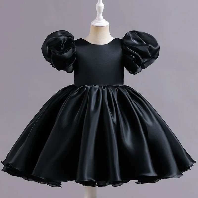 

Toddler Baby Girl Dress Big Bow Baptism Dress Girls First Year Birthday Party Wedding Dress Kids Girls Clothes Tutu Fluffy Gown