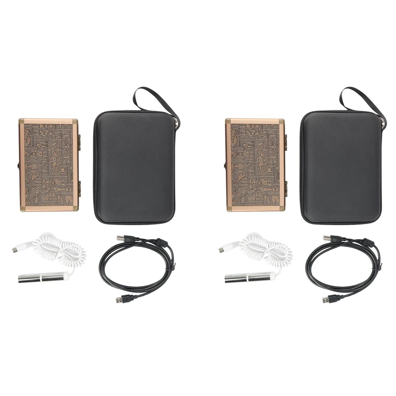 2X Portable Quantum Resonance Magnetic Analyzer Health Quantum Body Analyzer Mini Models Carry Case
2X Portable Quantum Resonance Magnetic Analyzer Health Quantum Body Analyzer Mini Models Carry Case