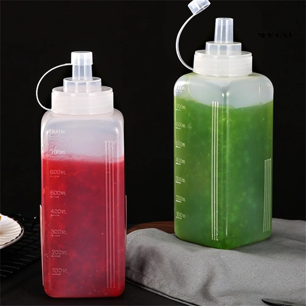 1 Pcs Squeeze Condiment Bottles 800/1000ML Large Diameter Dustproof Plastic Squeeze Sauce Bottle Dressing Bottle
1 Pcs Squeeze Condiment Bottles 800/1000ML Large Diameter Dustproof Plastic Squeeze Sauce Bottle Dressing Bottle