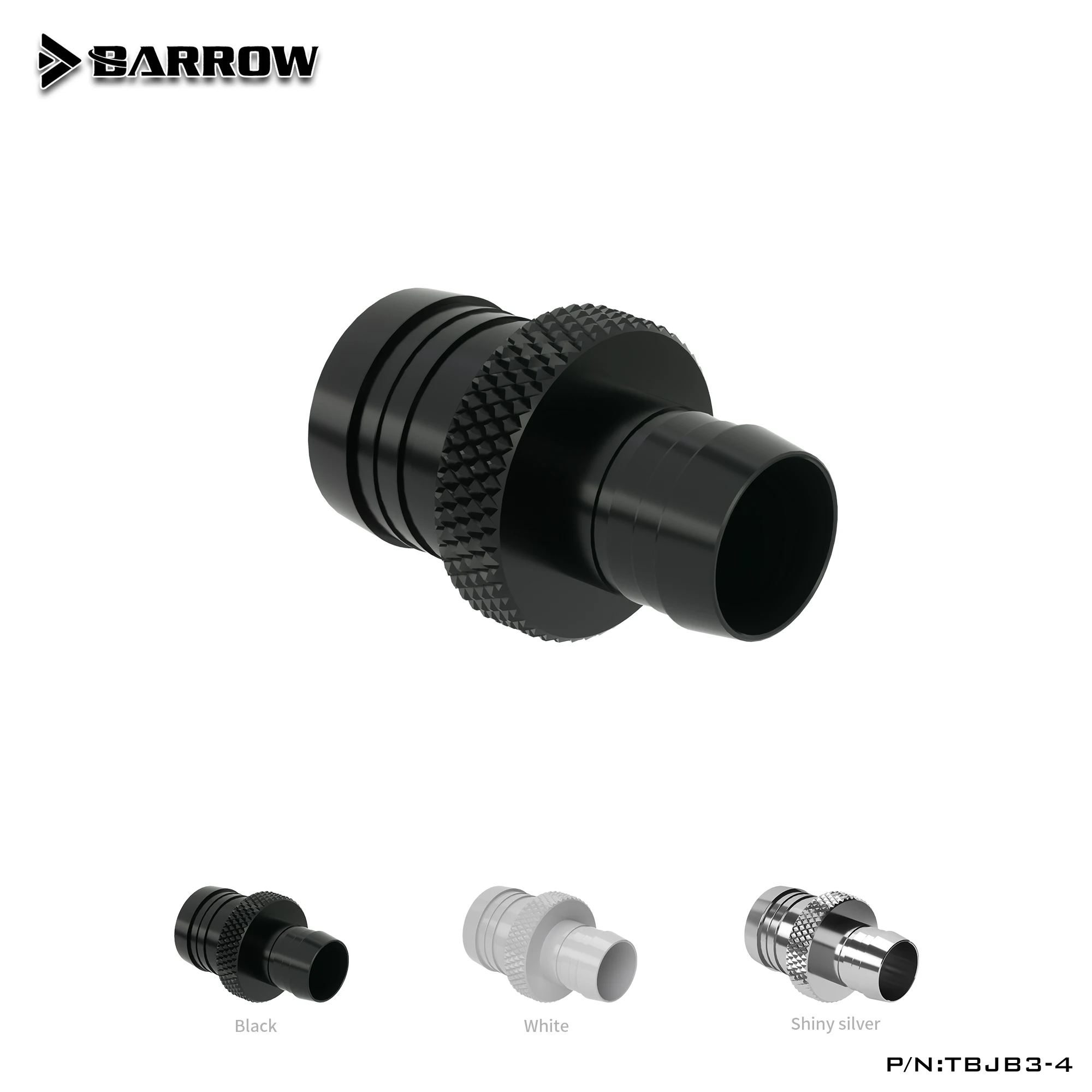 Barrow Black/white/silver Brass 1/2 '' To 3/8 '' Pagoda Type Tube Adapter for Computer Water Cooling System,TBJB3-4
Barrow Black/white/silver Brass 1/2 '' To 3/8 '' Pagoda Type Tube Adapter for Computer Water Cooling System,TBJB3-4