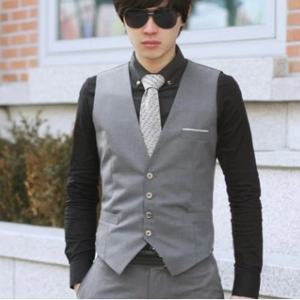 Male Tops Men\\'s Vest Waistcoat Business Solid Plus Size Stylish Formal Sleeveless Office Slim Fit Casual Party
Male Tops Men\\'s Vest Waistcoat Business Solid Plus Size Stylish Formal Sleeveless Office Slim Fit Casual Party