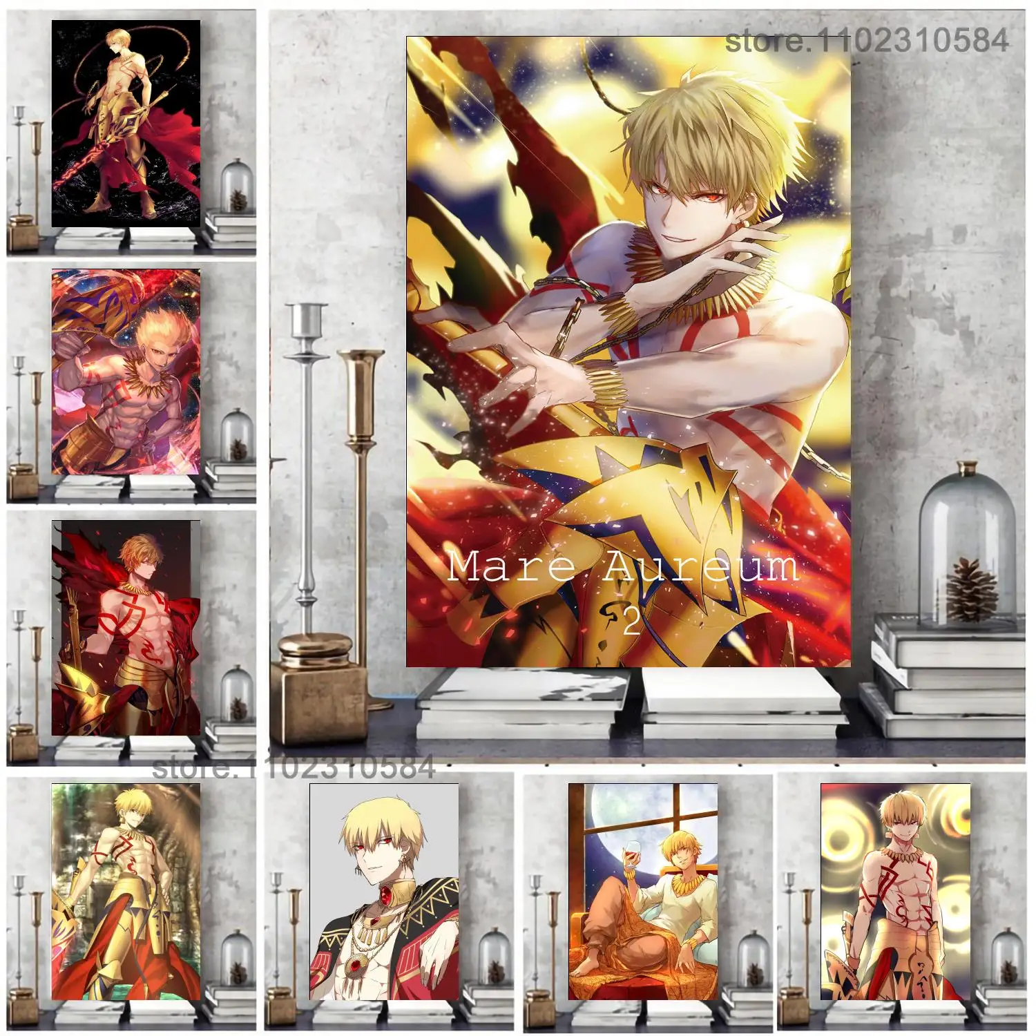 Gilgamesh Wall Art Canvas Posters Decoration Art Poster Personalized Gift Modern Family bedroom Painting
Gilgamesh Wall Art Canvas Posters Decoration Art Poster Personalized Gift Modern Family bedroom Painting