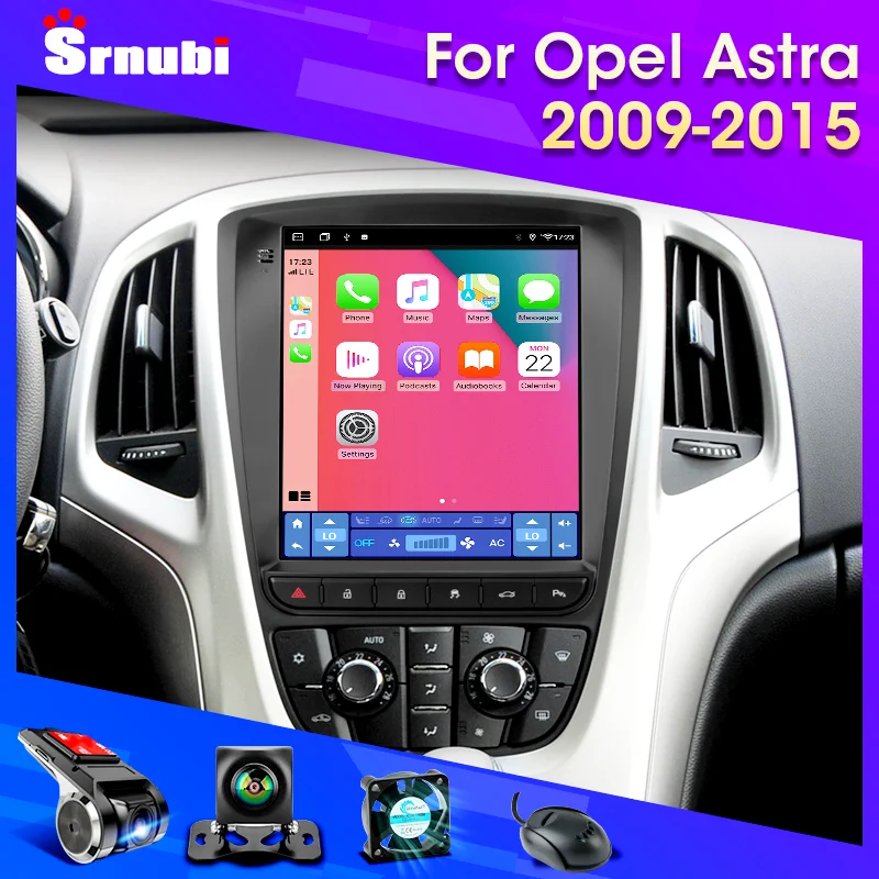 Автомагнитола на Android для Opel Astra Vauxhall Buick Verano 2009-2015 мультимедийное видео в стиле Tesla