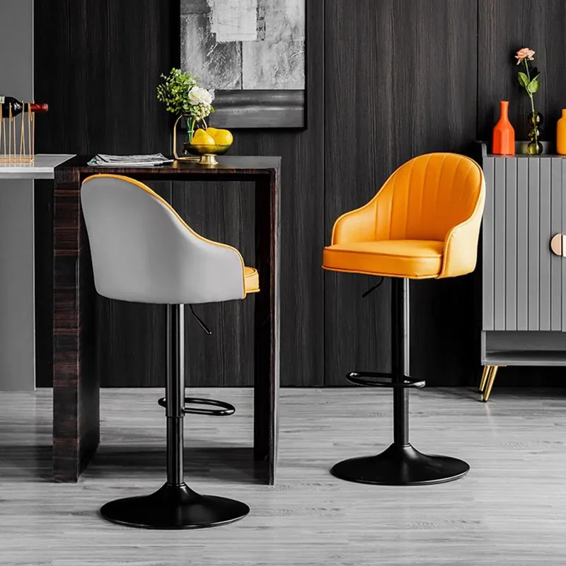 Minimalistic Lounge Bar Chairs Adjustable Black Kitchen Women Bar Chairs Living Room Nordic Taburete De Cocina Alto Furniture
Minimalistic Lounge Bar Chairs Adjustable Black Kitchen Women Bar Chairs Living Room Nordic Taburete De Cocina Alto Furniture