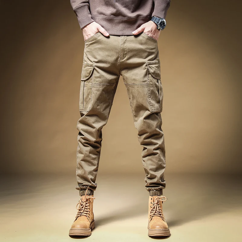 Streetwear Fashion Casual Pants Men Overalls Big Pocket Designer Loose Cargo Pants Hombre Hip Hop Joggers Men Wide Leg Trousers
Streetwear Fashion Casual Pants Men Overalls Big Pocket Designer Loose Cargo Pants Hombre Hip Hop Joggers Men Wide Leg Trousers