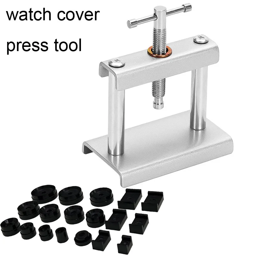 Professional Watch Cover Press Tool Set for Case Closing Tool & Fitting Dies Watch Repairing Tool Die Kit for Watchmaker
Professional Watch Cover Press Tool Set for Case Closing Tool & Fitting Dies Watch Repairing Tool Die Kit for Watchmaker