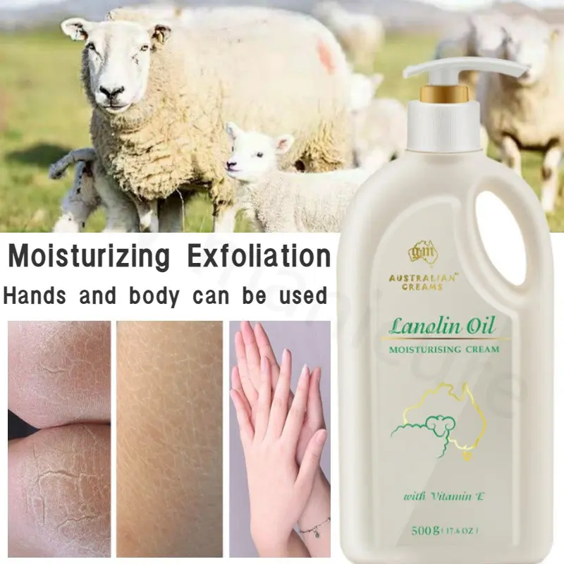500g Sheep Oil Vitamin E Face Cream Body Milk Hand Cream Moisturizing Relieve Dry Cracked Peeling Skin Exfoliation Hand Care
500g Sheep Oil Vitamin E Face Cream Body Milk Hand Cream Moisturizing Relieve Dry Cracked Peeling Skin Exfoliation Hand Care