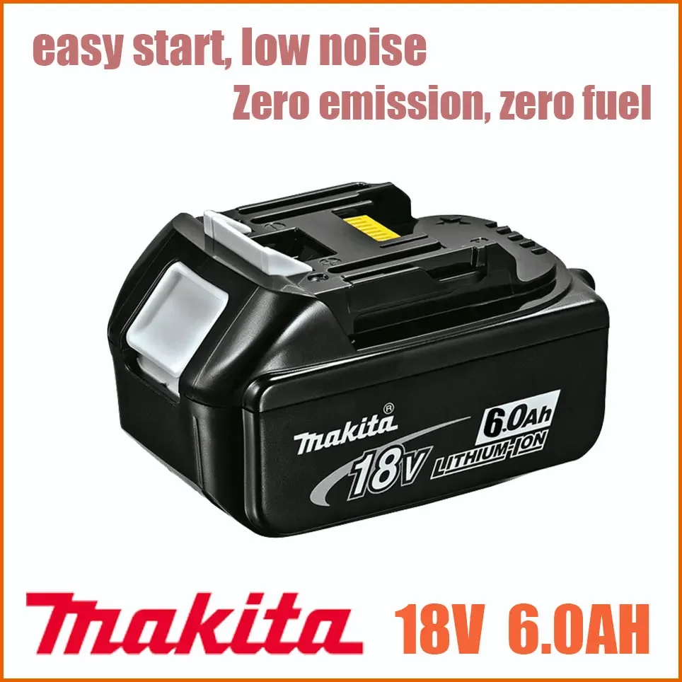 

With LED lithium ion replacement LXT BL1860B BL1860 BL1850 100% original Makita 18V 6.0Ah rechargeable power tool battery