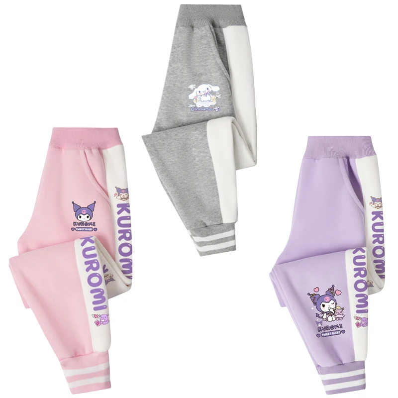 Sanrios Cinnamoroll Kuromi Anime Cartoon Cute Kids Girls Autumn Winter Loose Sport Pants Children Sweatpants Loose Trousers
Sanrios Cinnamoroll Kuromi Anime Cartoon Cute Kids Girls Autumn Winter Loose Sport Pants Children Sweatpants Loose Trousers