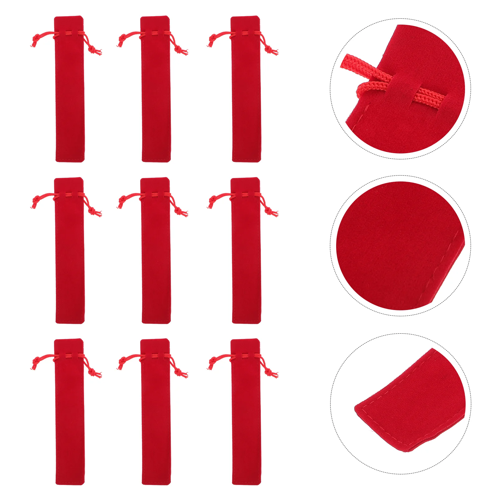 Pen Bags Suede Pencil Case Single Slot Pencil Bag Drawstring Pen Bag String Pencil Sleeves Pen Holder Bag Pencil Pouch
Pen Bags Suede Pencil Case Single Slot Pencil Bag Drawstring Pen Bag String Pencil Sleeves Pen Holder Bag Pencil Pouch