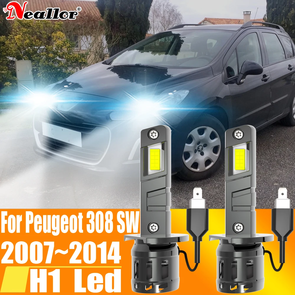 Светодиодная лампа H1 для автомобильных фар, яркая противотуманная фара 12 В 55 Вт для Peugeot 308 SW 2007 ~ 2014
Светодиодная лампа H1 для автомобильных фар, яркая противотуманная фара 12 В 55 Вт для Peugeot 308 SW 2007 ~ 2014