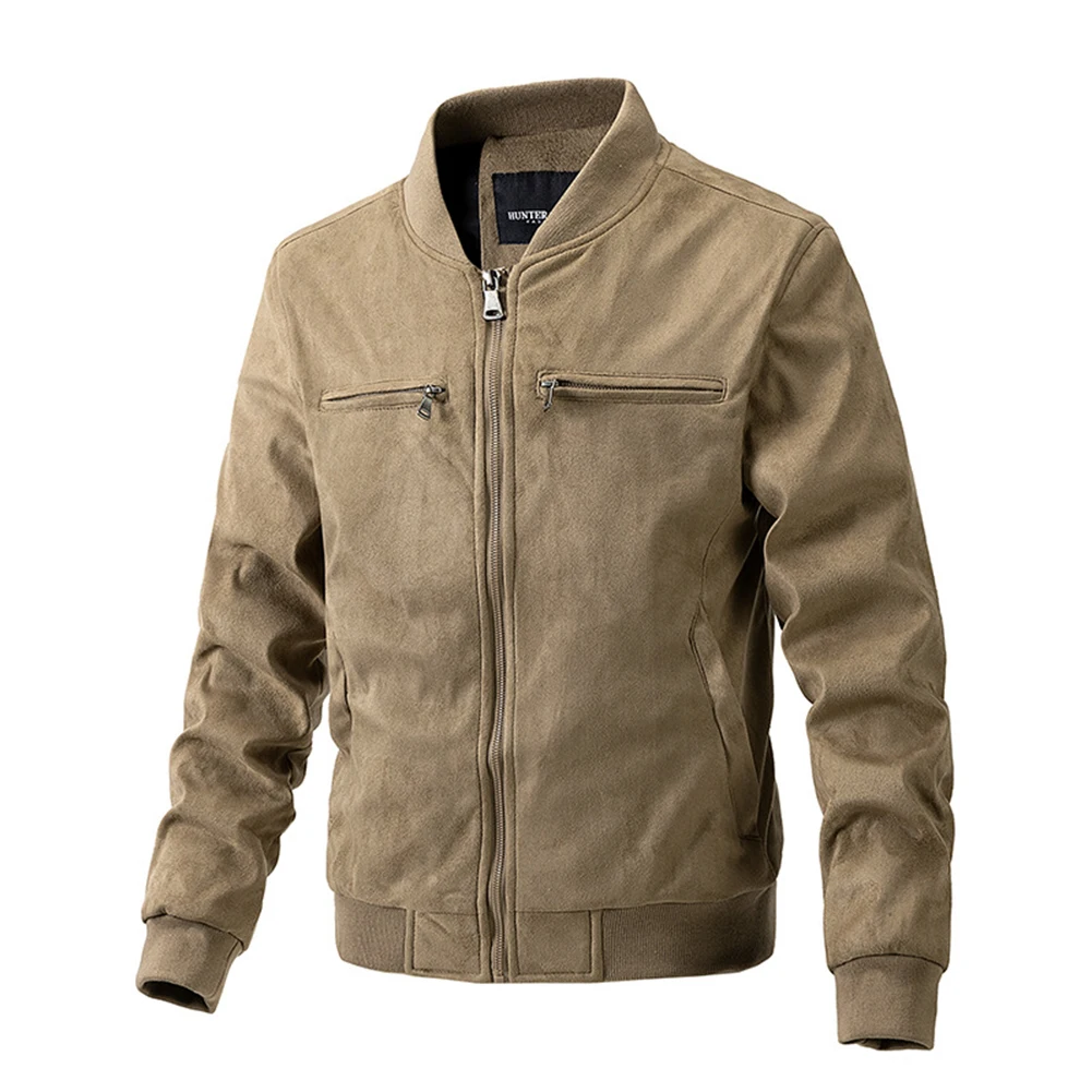 Men's Casual Suede Thick Cotton Jacket Autumn Winter Long Sleeve Pocket Solid Color Zip Up Top Male Clothing Coat Jackets
Men's Casual Suede Thick Cotton Jacket Autumn Winter Long Sleeve Pocket Solid Color Zip Up Top Male Clothing Coat Jackets