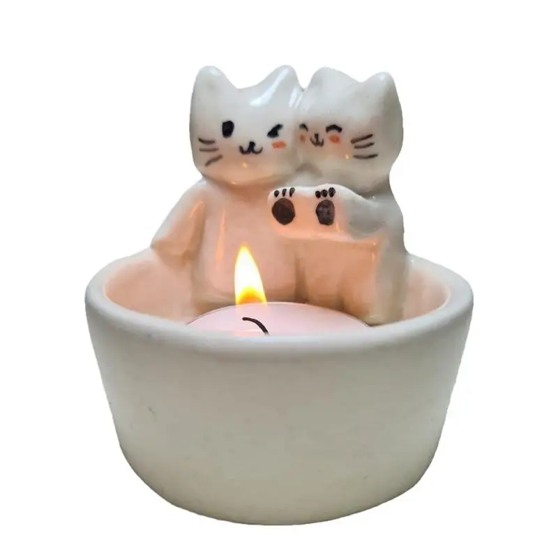 Cat Warming Hands Candle Holder Kitten Candle Holder Warming Its Paws Creative Lovely Scented Heat Resistant Crafts for Home
Cat Warming Hands Candle Holder Kitten Candle Holder Warming Its Paws Creative Lovely Scented Heat Resistant Crafts for Home