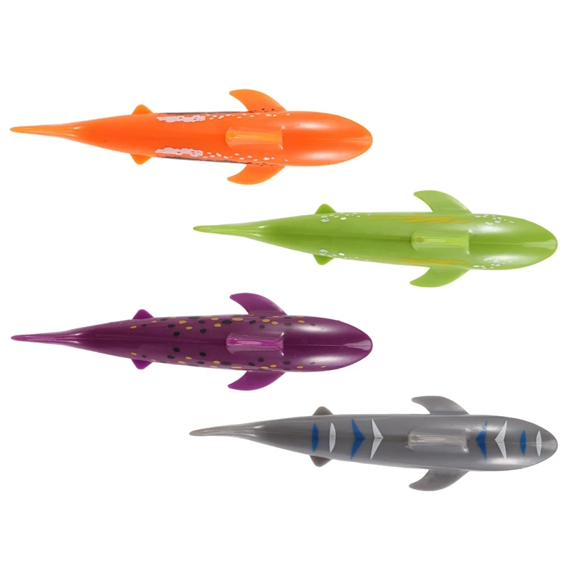 4 PCS Children's Swimming Toy Shark Shape Dive Toy Water Game Toy Game Diving Toy Pool Glide Shark Throw Torpedo Toy
4 PCS Children's Swimming Toy Shark Shape Dive Toy Water Game Toy Game Diving Toy Pool Glide Shark Throw Torpedo Toy