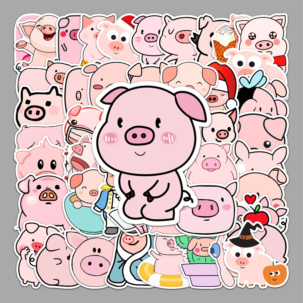 10/30/50PCS Piggy Graffiti Sticker Cartoon Cute Animal Creative Sticker Desk Computer Refrigerator Waterproof Sticker Wholesale
10/30/50PCS Piggy Graffiti Sticker Cartoon Cute Animal Creative Sticker Desk Computer Refrigerator Waterproof Sticker Wholesale