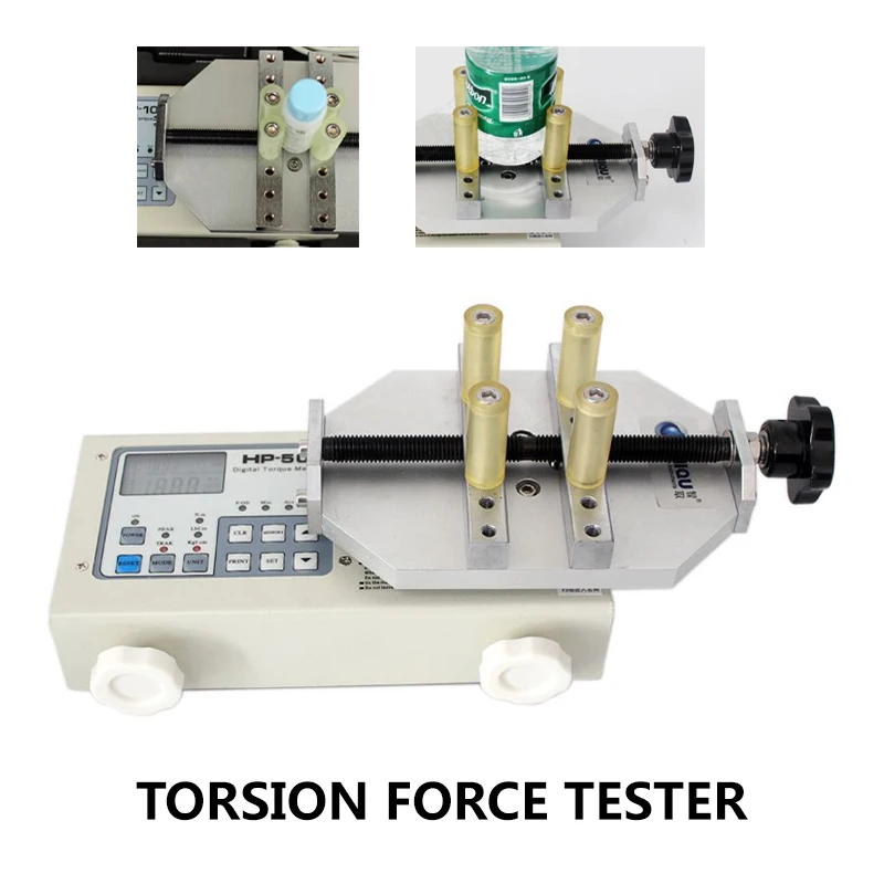 Tester 100kg/10 N.M s Torque TesterHP-50Bottle Cap Torque Test New HP-100 Digital Bottle Cap Torque Meter
Tester 100kg/10 N.M s Torque TesterHP-50Bottle Cap Torque Test New HP-100 Digital Bottle Cap Torque Meter