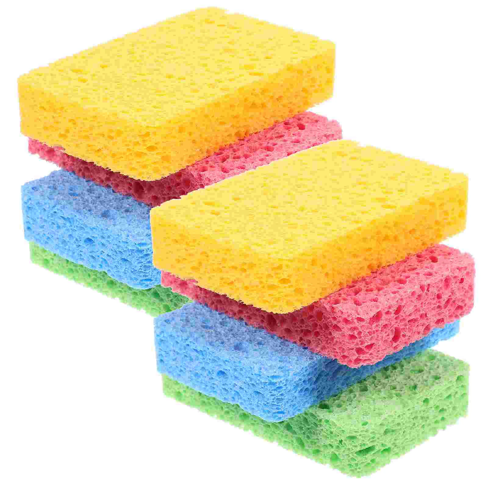 8 Pcs Wood Pulp Cleaning Sponge Serving Utensils Reusable Sponges Scrubber for Kitchen Compression
8 Pcs Wood Pulp Cleaning Sponge Serving Utensils Reusable Sponges Scrubber for Kitchen Compression