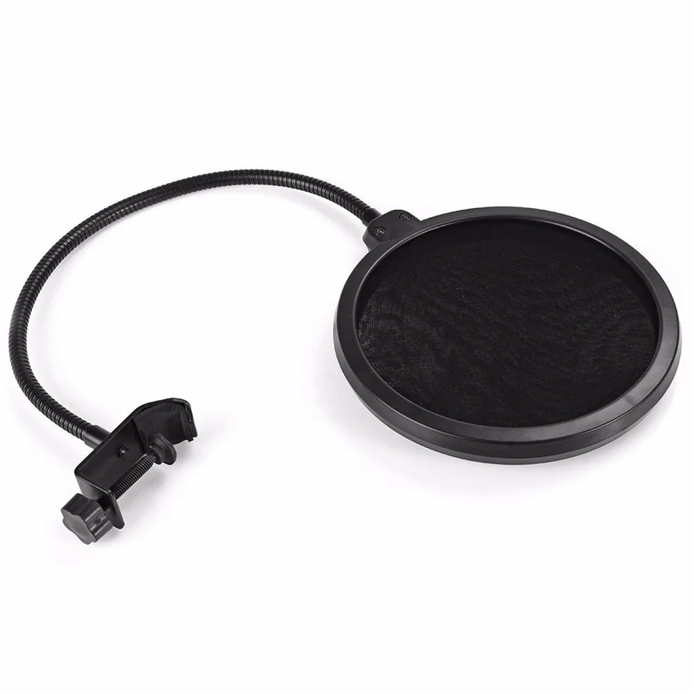 Double Layer Microphone Wind Screen Sound Filter For Crystal Clear Mask Mic Shield Studio Recordings Accessories
Double Layer Microphone Wind Screen Sound Filter For Crystal Clear Mask Mic Shield Studio Recordings Accessories