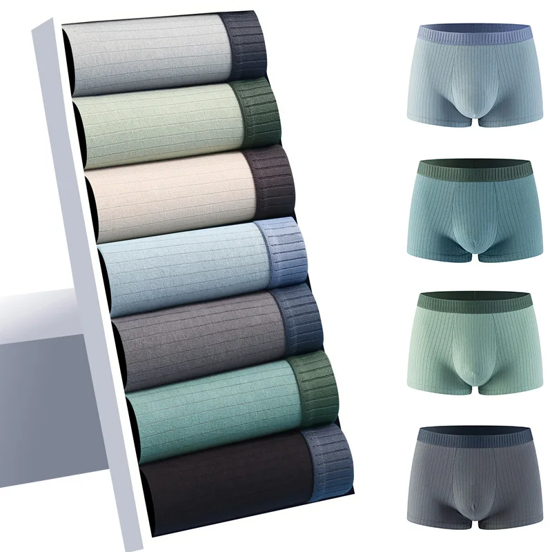 Men's Brand Underwear Antibacterial 100% Cotton Shorts Elastic Moisture Absorption Breathable Men's Underwear High Quality
Men's Brand Underwear Antibacterial 100% Cotton Shorts Elastic Moisture Absorption Breathable Men's Underwear High Quality