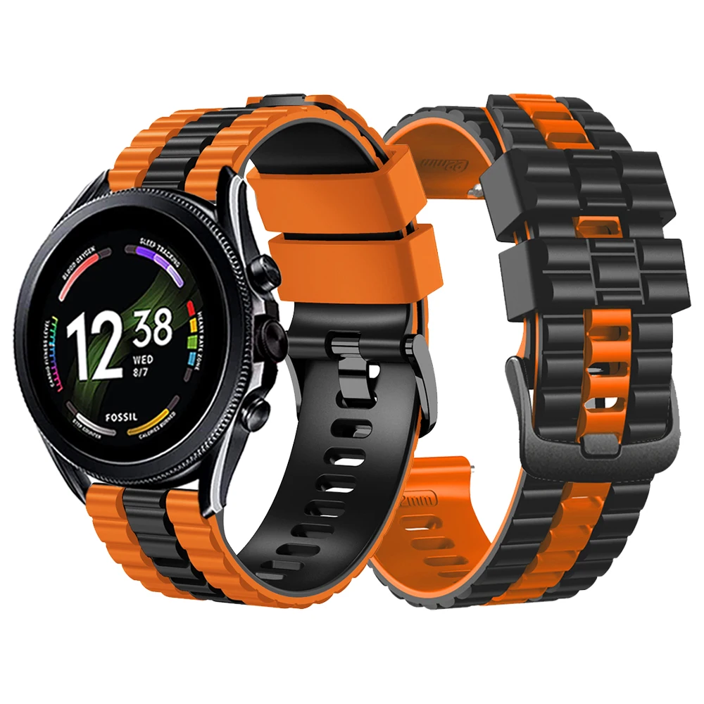 Силиконовый ремешок для Fossil GEN 6 44 мм GEN6 / GEN 5 5E 44 мм/GEN5 LTE 45 мм 22 мм, ремешок для часов, аксессуары для браслета
Силиконовый ремешок для Fossil GEN 6 44 мм GEN6 / GEN 5 5E 44 мм/GEN5 LTE 45 мм 22 мм, ремешок для часов, аксессуары для браслета