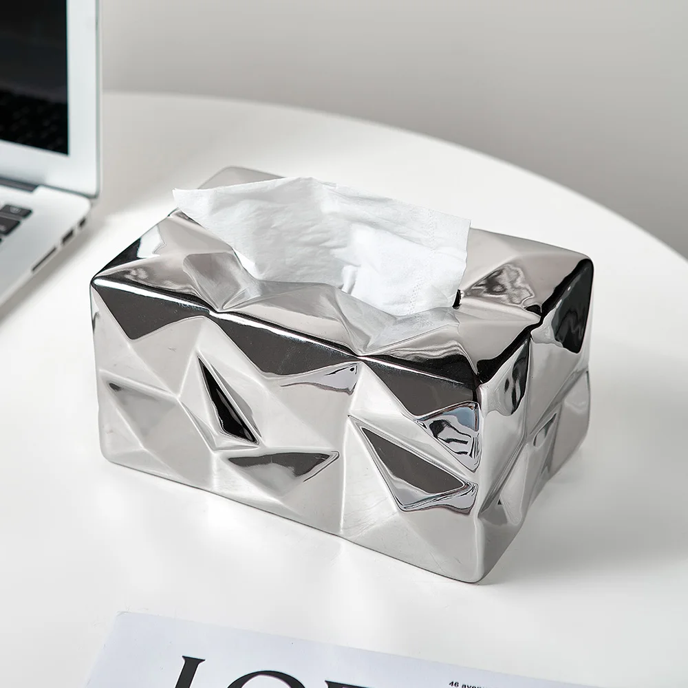 Nordic Design Rhombic Shape Tissue Box Aesthetic Living Room Decoration Napkin Holder Table Tissue Tube Desk Decor Accessories
Nordic Design Rhombic Shape Tissue Box Aesthetic Living Room Decoration Napkin Holder Table Tissue Tube Desk Decor Accessories