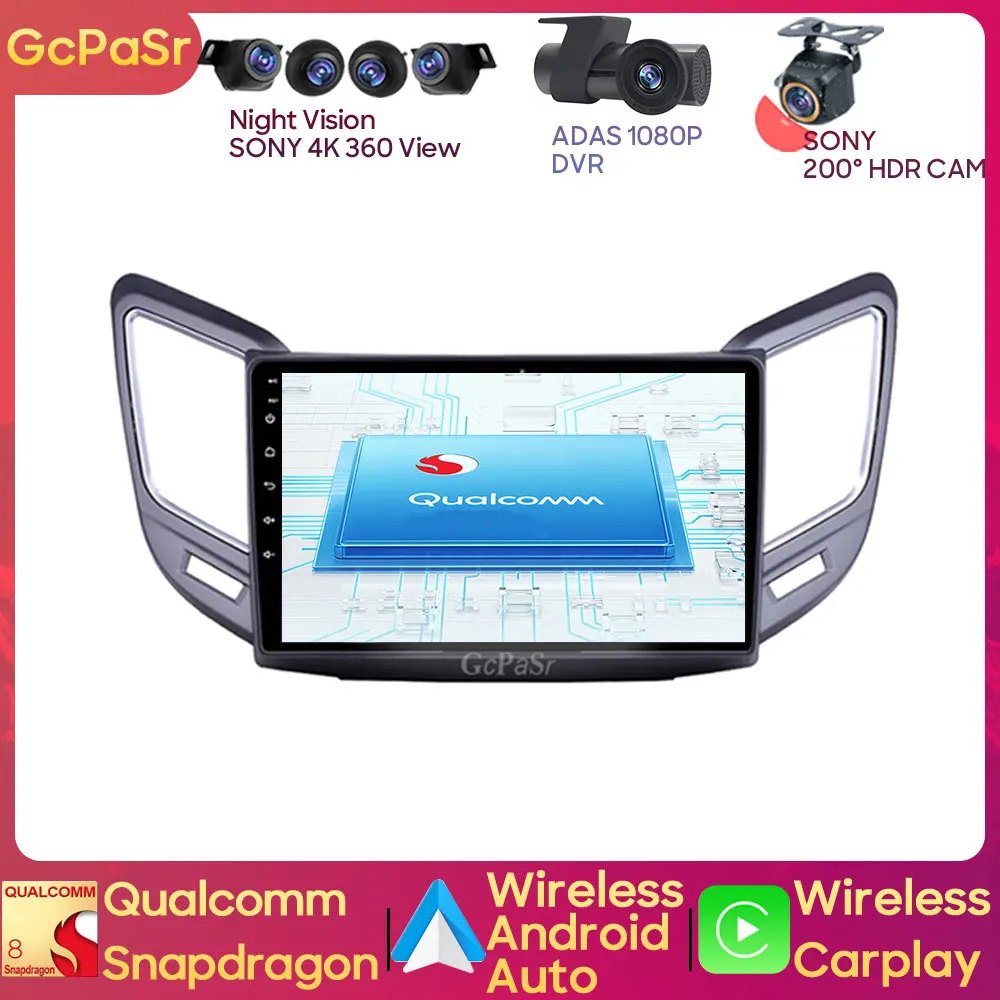 Qualcomm Auto Car Radio Player For Changan CS15 2016 - 2020 Android Navigation Audio Carplay Dash Cam 5G Wifi BT GPS NO 2din DVD
Qualcomm Auto Car Radio Player For Changan CS15 2016 - 2020 Android Navigation Audio Carplay Dash Cam 5G Wifi BT GPS NO 2din DVD