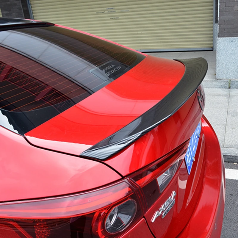 ABS plastic primer color rear tail box wing spoiler auto parts for Mazda 3 Axela sedan 4 doors 2014 2015 2016 2017
ABS plastic primer color rear tail box wing spoiler auto parts for Mazda 3 Axela sedan 4 doors 2014 2015 2016 2017
