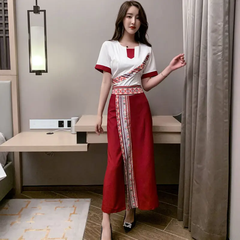 2024 thai style spa uniform massage beauty salon suit women's spa beautician clothing hotel massage women hotel workwear a737
2024 thai style spa uniform massage beauty salon suit women's spa beautician clothing hotel massage women hotel workwear a737