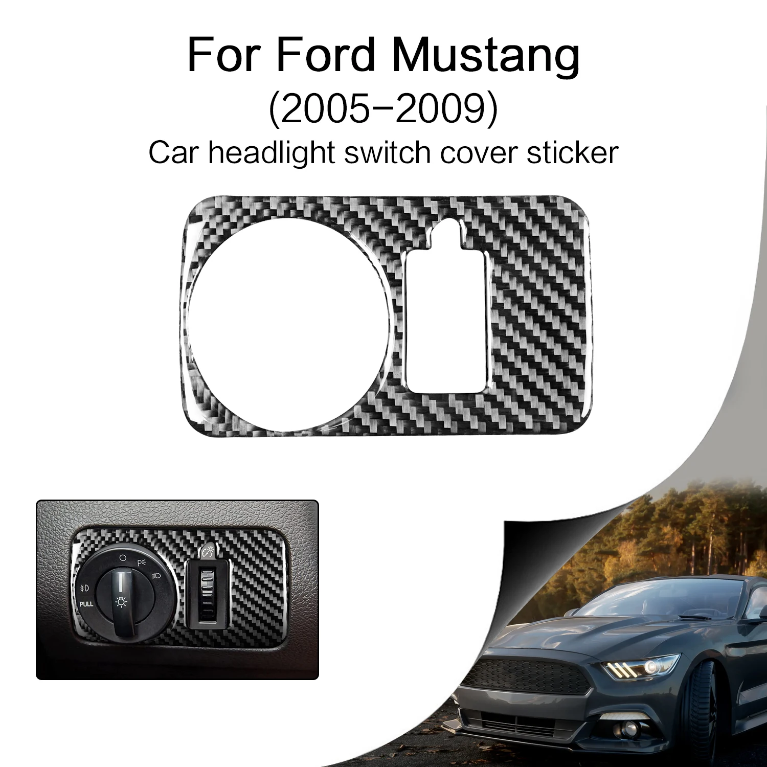 Наклейка на крышку автомобильной фары из углеродного волокна для Ford Mustang 2005 2006 2007 2008 2009, наклейка для интерьера
Наклейка на крышку автомобильной фары из углеродного волокна для Ford Mustang 2005 2006 2007 2008 2009, наклейка для интерьера