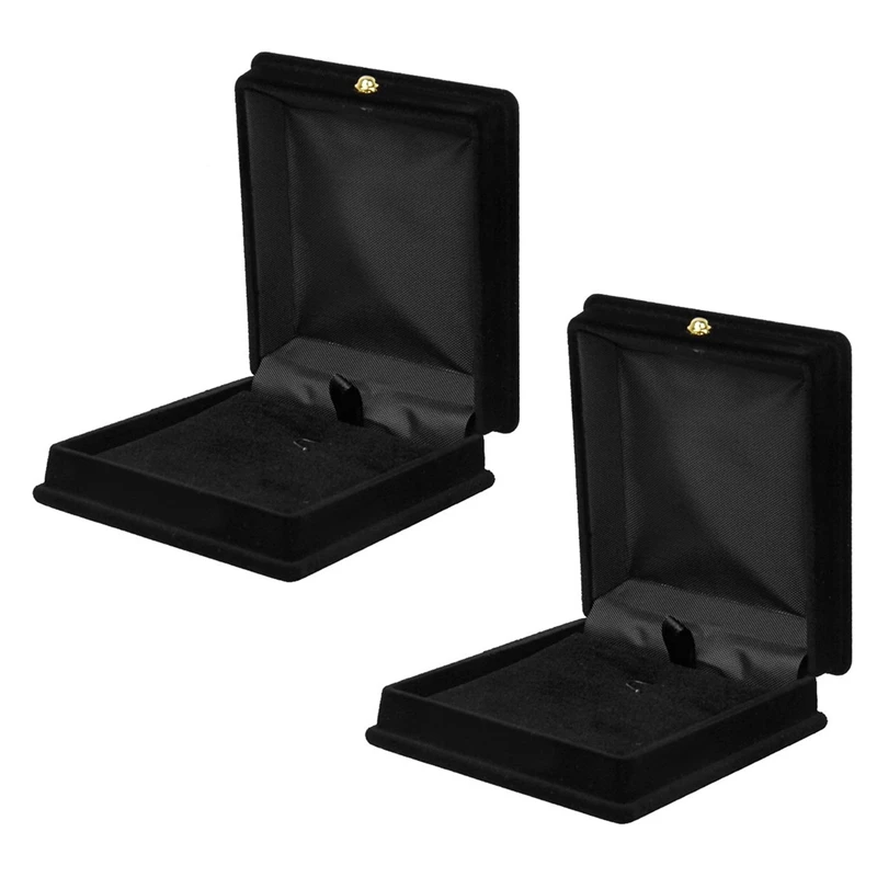 2 X Velvet Necklace Chain Jewelry Display Storage Box Gift Case Holder Organizer---Black
2 X Velvet Necklace Chain Jewelry Display Storage Box Gift Case Holder Organizer---Black