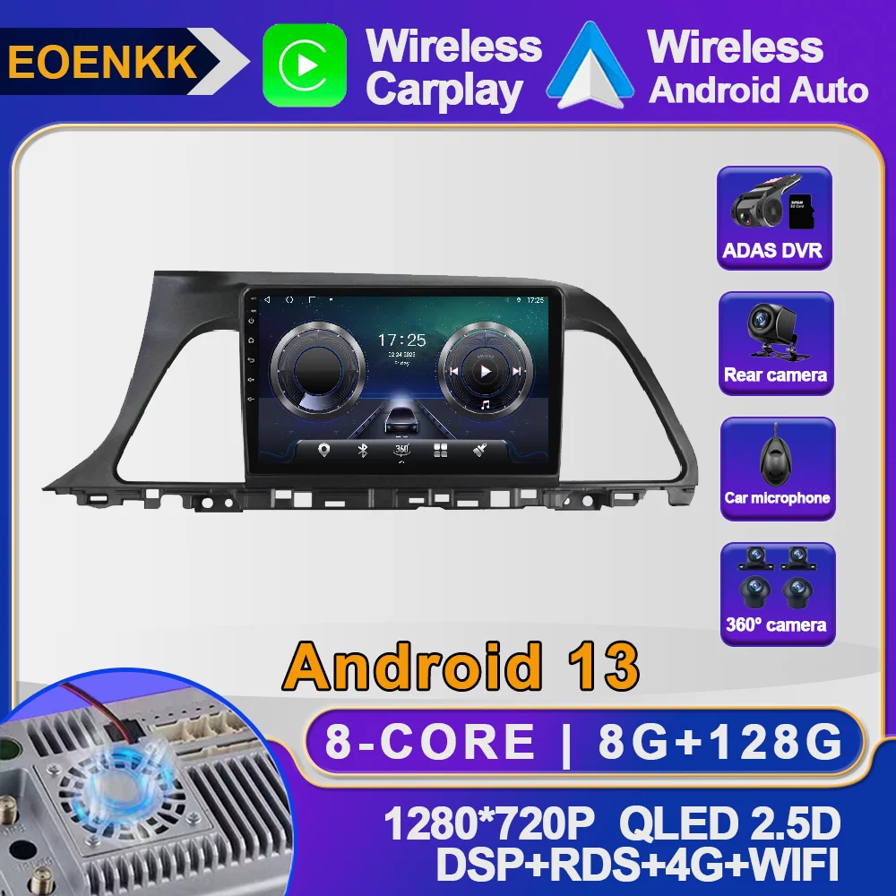 Android 13 For Hyundai Sonata 7 LF 9 2015 - 2018 Car Radio BT No 2din SWC Player Wireless Carplay Auto WIFI 4G Video Multimedia
Android 13 For Hyundai Sonata 7 LF 9 2015 - 2018 Car Radio BT No 2din SWC Player Wireless Carplay Auto WIFI 4G Video Multimedia