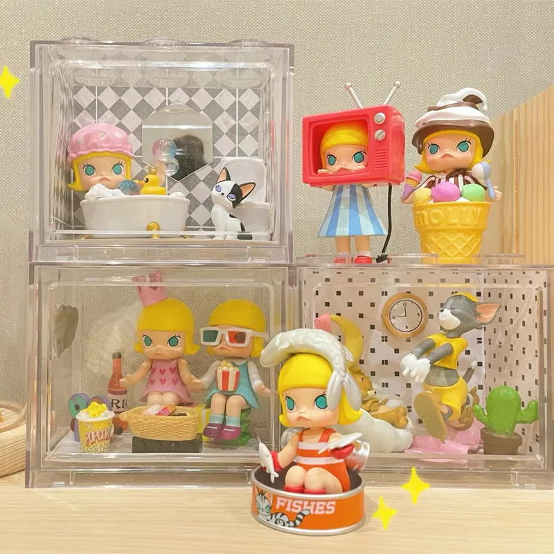 Blind Box Storage Display Shelf Stackable Organizer Box Handy Toy Model Gaming Desktop Diy Transparent Dust Pendulum Cabinet
Blind Box Storage Display Shelf Stackable Organizer Box Handy Toy Model Gaming Desktop Diy Transparent Dust Pendulum Cabinet