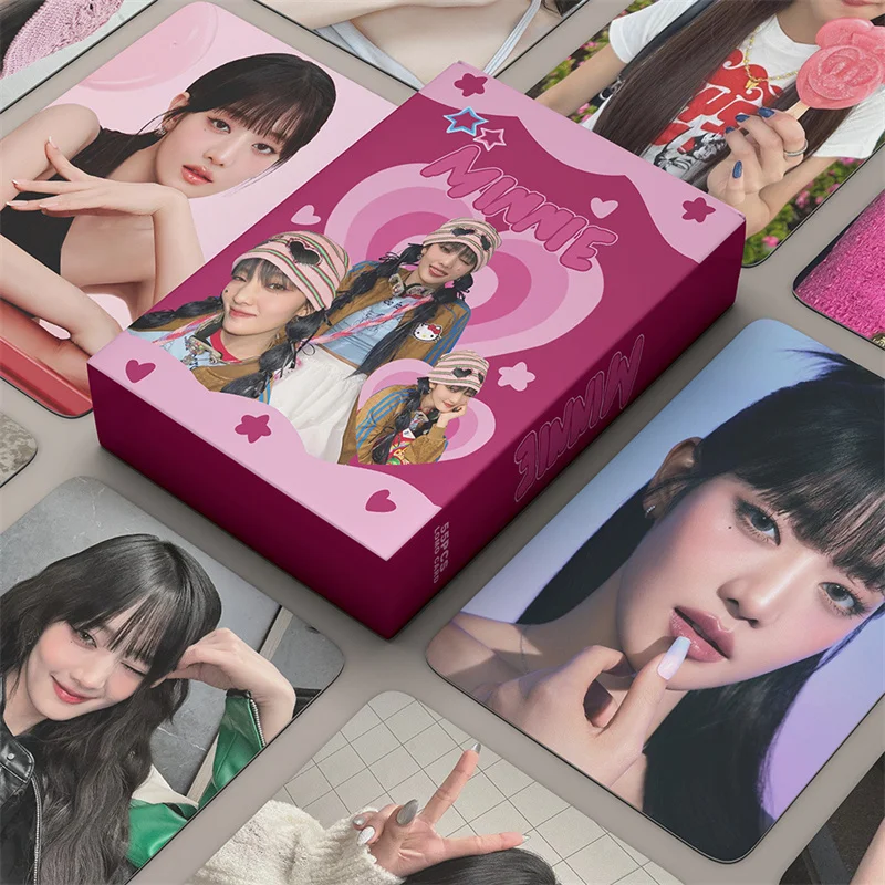 55pcs/set KPOP (G)I-DLE MINNIE Solo Album LOMO Card Gidle Girl Support Collector Card YUQI SOYEON SHUHUA Postcard Photo Card
55pcs/set KPOP (G)I-DLE MINNIE Solo Album LOMO Card Gidle Girl Support Collector Card YUQI SOYEON SHUHUA Postcard Photo Card