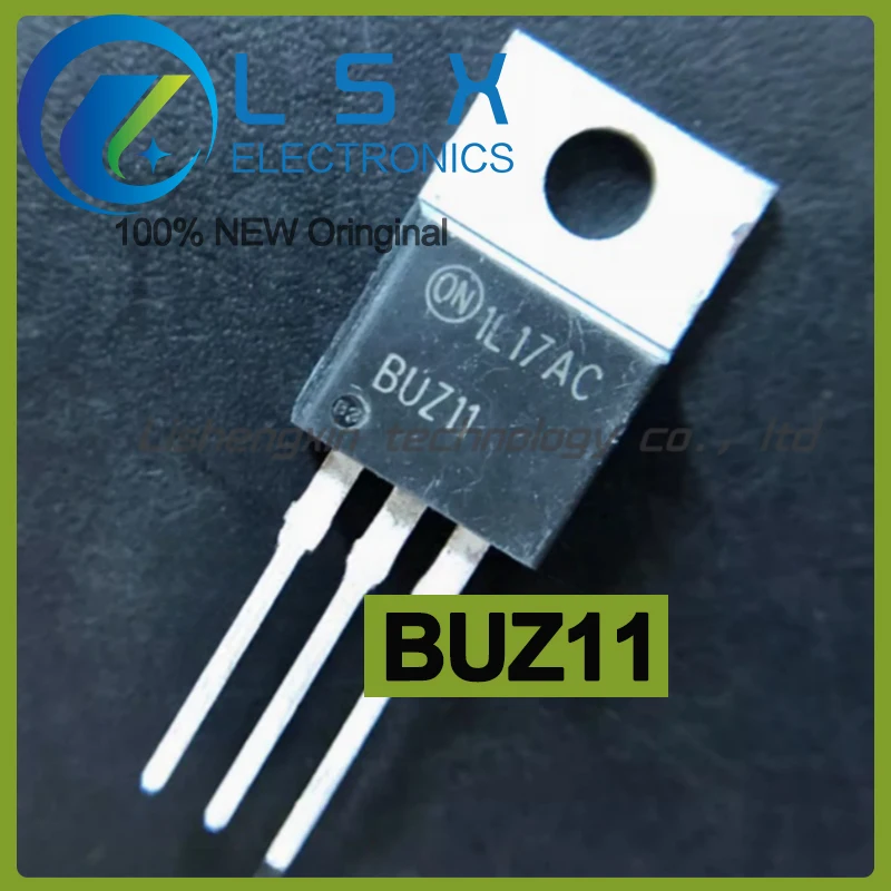 10pcs BUZ11 BUZ11A 33A50V TO-220 New and Original
10pcs BUZ11 BUZ11A 33A50V TO-220 New and Original