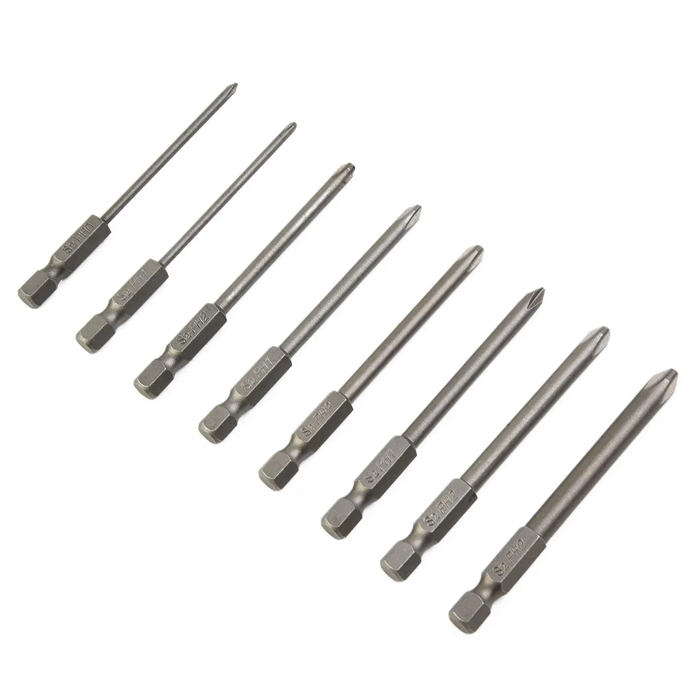 8pcs 75mm Cross Screwdriver Bits Set Alloy Steel Electric Screwdriver 1/4 Inch Hex Screw Driver Bits Hand Tools PH0 PH1 PH2
8pcs 75mm Cross Screwdriver Bits Set Alloy Steel Electric Screwdriver 1/4 Inch Hex Screw Driver Bits Hand Tools PH0 PH1 PH2