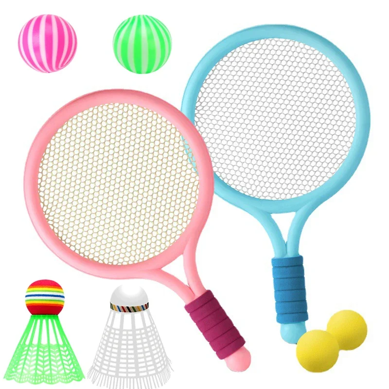 Plastic Children Tennis Badminton Toys Outdoor Indoor Sports Leisure Toys Parent-child Toys Tennis Rackets Kids Boys Girls Gifts
Plastic Children Tennis Badminton Toys Outdoor Indoor Sports Leisure Toys Parent-child Toys Tennis Rackets Kids Boys Girls Gifts