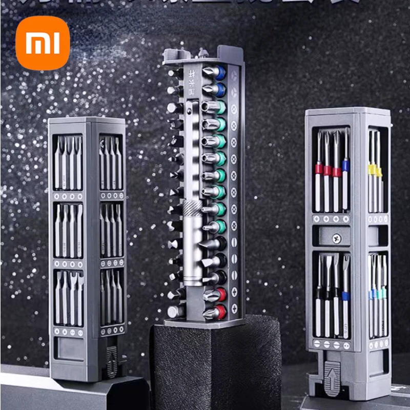 Xiaomi Screwdriver Kit 115 in 1 Precision Magnetic Bits Dismountable Screw Driver Set Mini Tool Case for Smart PC Phone Repair
Xiaomi Screwdriver Kit 115 in 1 Precision Magnetic Bits Dismountable Screw Driver Set Mini Tool Case for Smart PC Phone Repair