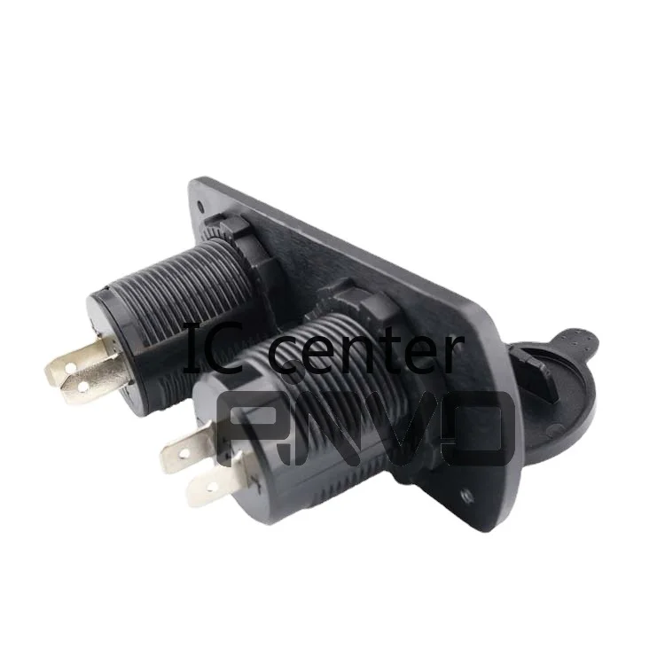 Automobile and Cargo General-purpose Vehicle Round Power Socket+dual USB Single Lamp 4.2A Dual-hole USB Panel Combination
Automobile and Cargo General-purpose Vehicle Round Power Socket+dual USB Single Lamp 4.2A Dual-hole USB Panel Combination