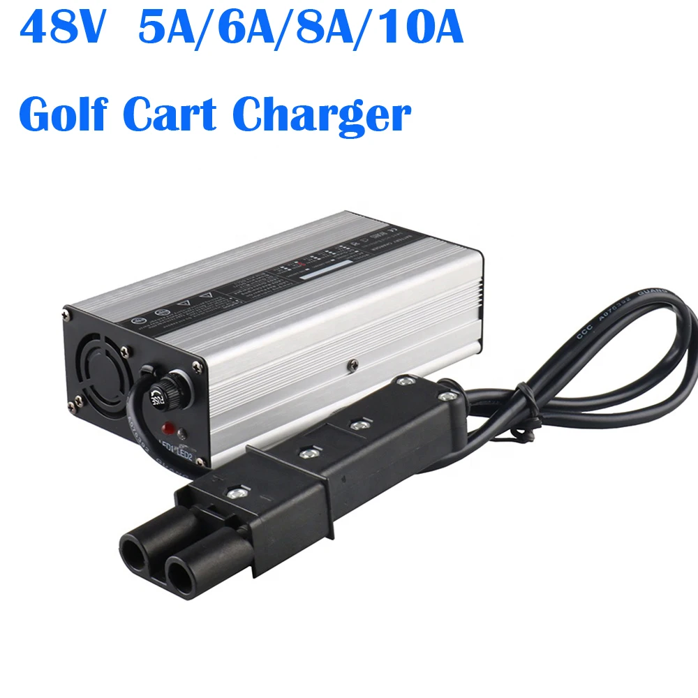 48V 5A Battery Charger for 48 Volt 10A Yamaha Golf Cart G19 G22, with 2 Pin Plug
48V 5A Battery Charger for 48 Volt 10A Yamaha Golf Cart G19 G22, with 2 Pin Plug