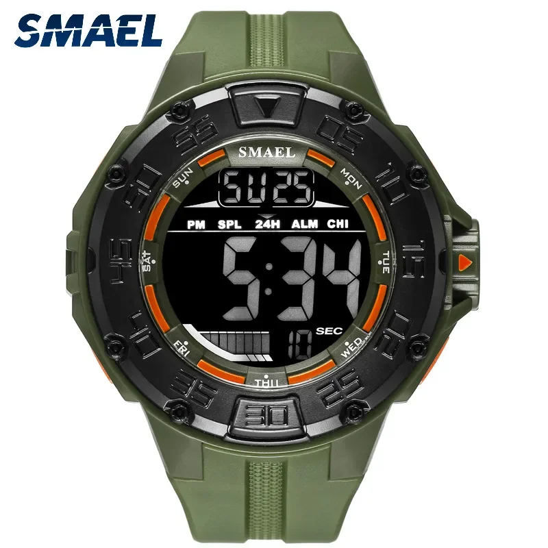 Military Big Dial Sports Men's Watches Army LED digital Shock 1543 watch for men Luminous waterproof relogio masculino Clock
Military Big Dial Sports Men's Watches Army LED digital Shock 1543 watch for men Luminous waterproof relogio masculino Clock