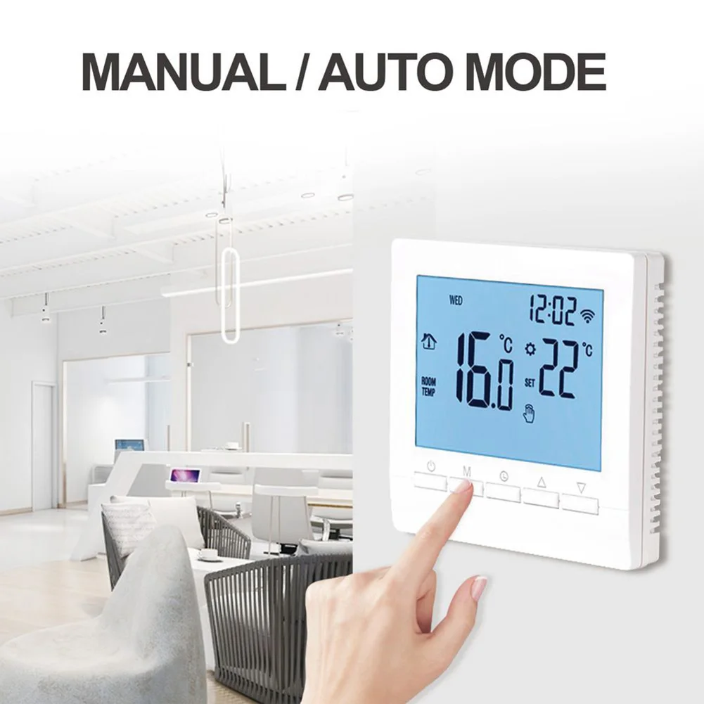 Tuya Wifi Thermostat Tuya Smart Floor Heating Thermostat ME83H Electric Floor/Water Floor Heating Gas Wall Mounted Boiler
Tuya Wifi Thermostat Tuya Smart Floor Heating Thermostat ME83H Electric Floor/Water Floor Heating Gas Wall Mounted Boiler