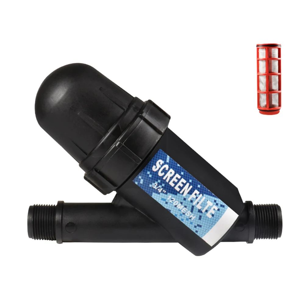 120mesh 3/4 Inch Irrigation Filter 120 Screen Type Y Filter Screen Filter Garden Tools Watering Irrigation Kits
120mesh 3/4 Inch Irrigation Filter 120 Screen Type Y Filter Screen Filter Garden Tools Watering Irrigation Kits