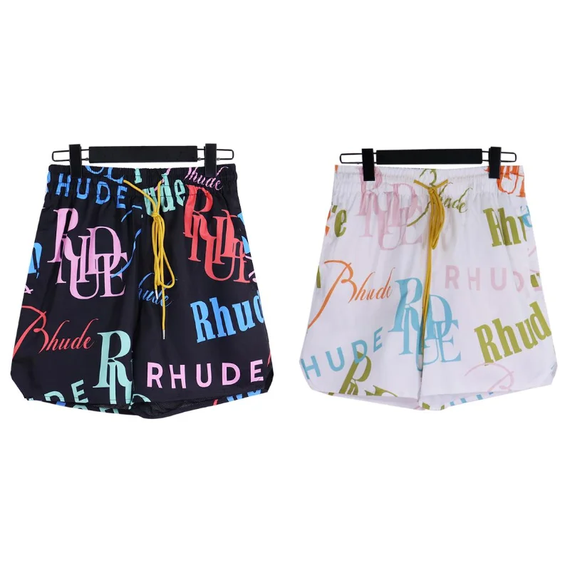 23SS High Quality 1:1 Full Letter Logo Print Rhude Shorts Men Women Casual Genshin Impact
23SS High Quality 1:1 Full Letter Logo Print Rhude Shorts Men Women Casual Genshin Impact