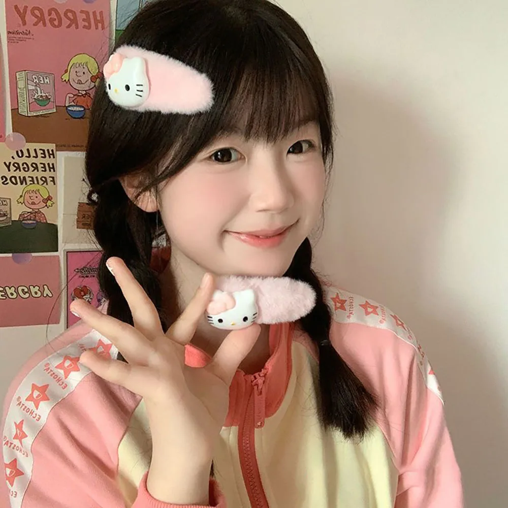 Cute Plush Hello Kitty Duck Mouth Clip Large A Girl's Heart Student Children Cartoon Hair Accessories Side Hair Clip Bangs Clip
Cute Plush Hello Kitty Duck Mouth Clip Large A Girl's Heart Student Children Cartoon Hair Accessories Side Hair Clip Bangs Clip
