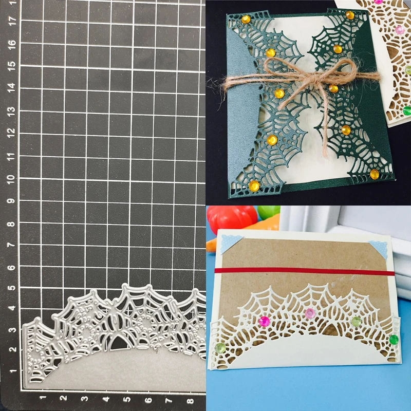 Spider web Metal Cutting Dies Stencil Scrapbooking Diy Album Stamp Paper Card Embossing Decor Craft Knife Mould
Spider web Metal Cutting Dies Stencil Scrapbooking Diy Album Stamp Paper Card Embossing Decor Craft Knife Mould