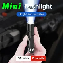 10000LM Newest Mini Led Flashlight portable Low energy consumption Torch Flash light Use AAA Camping Hand Lamp with steel clip 10000LM Newest Mini Led Flashlight portable Low energy consumption Torch Flash light Use AAA Camping Hand Lamp with steel clip